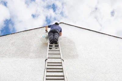 Peinture extérieure à Tresnay — façades et ravalement
